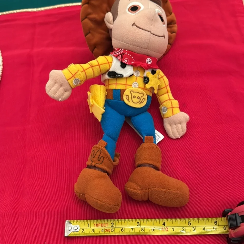 Woody Toy Story 11” red bandana, yellow sheriff’s star. Walt Disney World (OLCC)